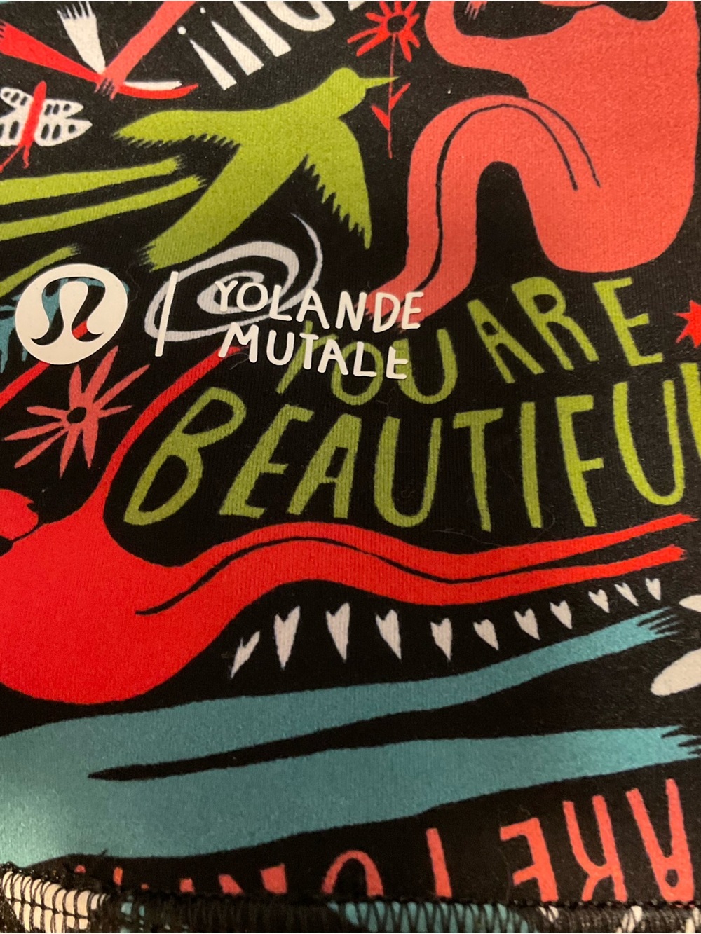 lululemon x Yolande Mutale Wunder Train High-Rise Tight 25" Leggings Sz 8 - Picture 10 of 10